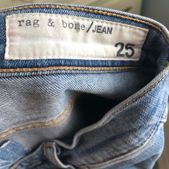 Rag and bone dive skinny jeans in fermont 25 - Picture 5 of 8